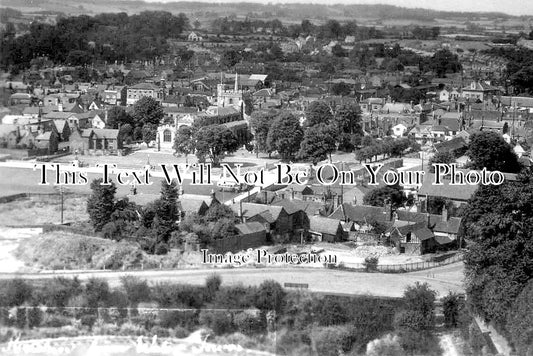 HF 1468 - View From The Water Tower, Hitchen, Hertfordshire