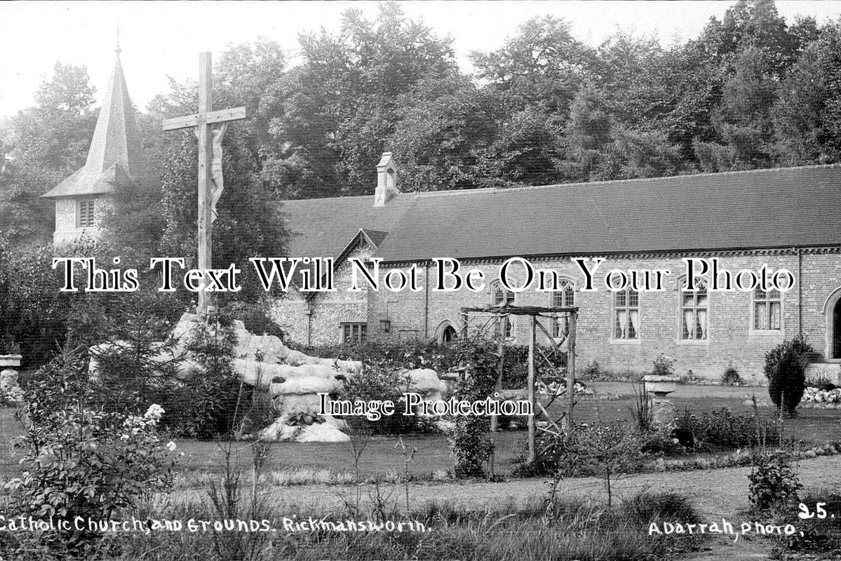 HF 1479 - Catholic Church & Grounds, Rickmansworth, Hertfordshire