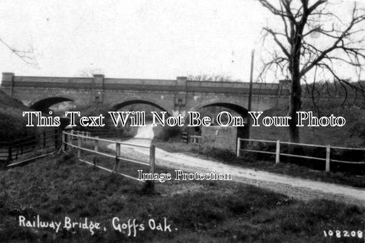 HF 148 - Railway Bridge, Goffs Oak, Hertfordshire