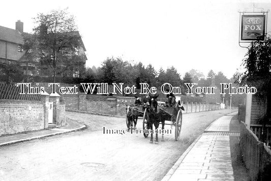 HF 1485 - The Fox Inn, Rye Street, Bishops Stortford, Hertfordshire c1911