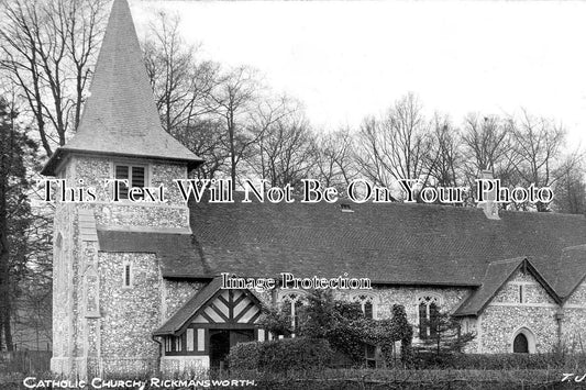 HF 1525 - Rickmansworth Catholic Church, Hertfordshire