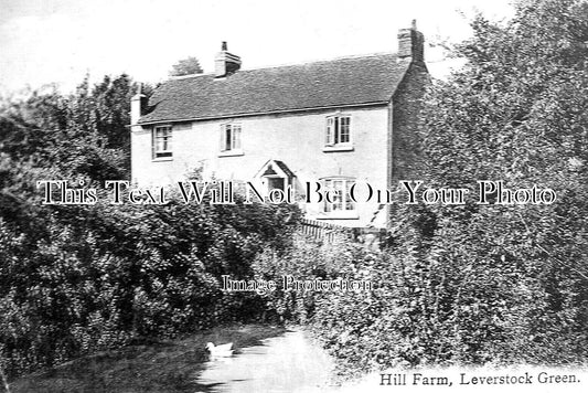 HF 1538 - Hill Farm, Leverstock Green, Hertfordshire c1907