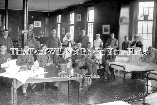 HF 1581 - Military Hospital, St Albans, Hertfordshire WW1