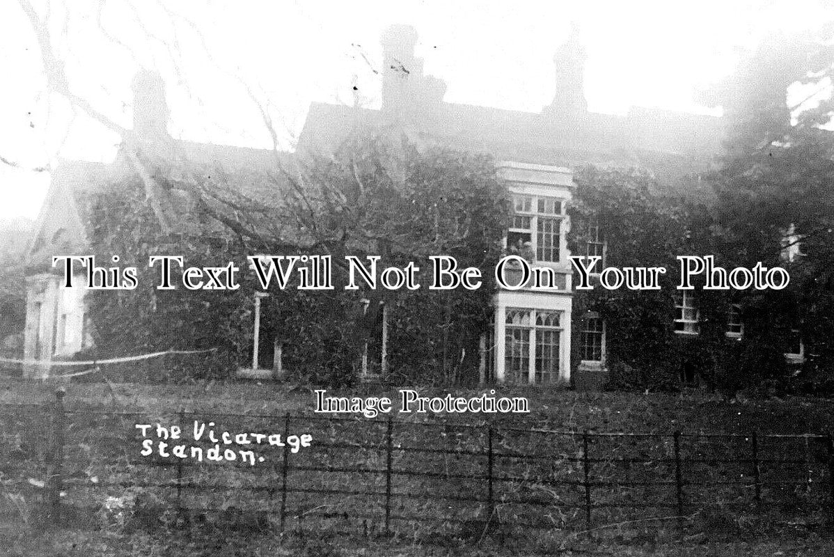 HF 1584 - The Vicarage, Standon, Hertfordshire c1908