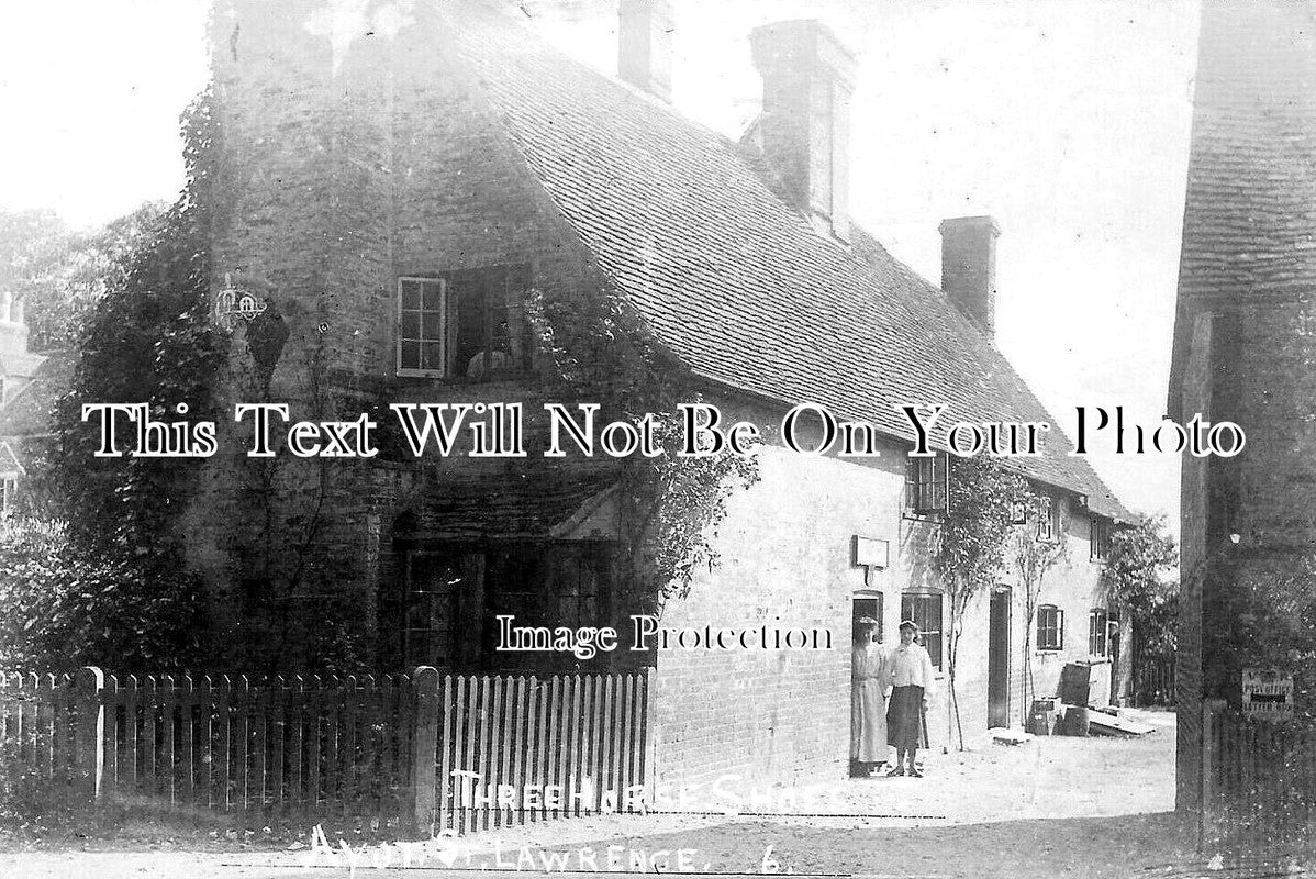 HF 1590 - The Three Horseshoes Pub, Ayot St Lawrence, Hertfordshire c1910