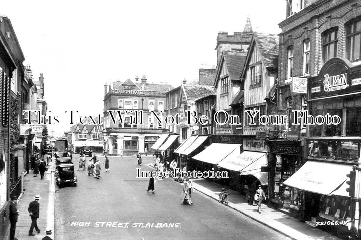 HF 1602 - High Street, St Albans, Hertfordshire c1937