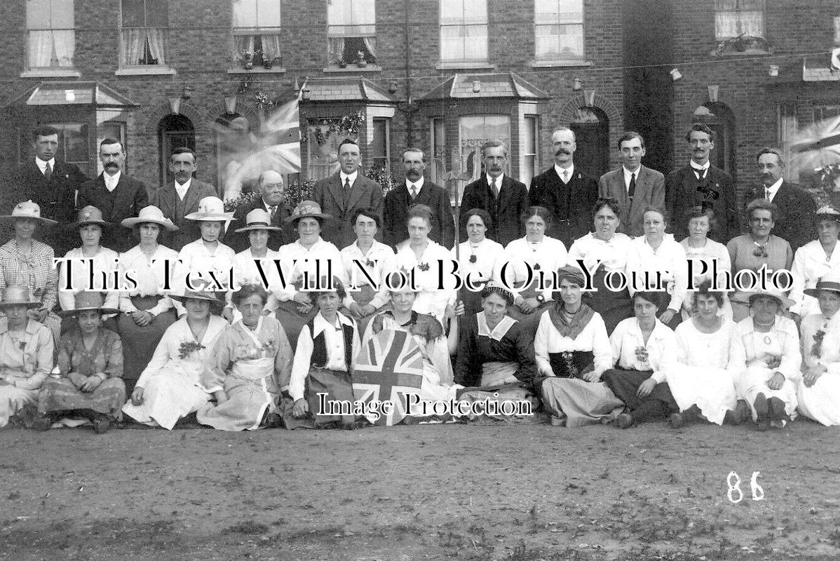 HF 1604 - Waltham Cross Peace Celebrations, Farm Hill, Hertfordshire 1919