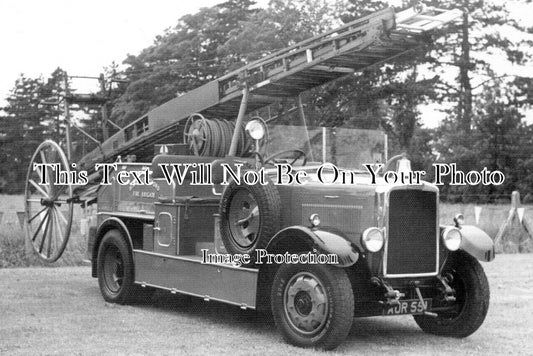 HF 1616 - Bishops Stortford Fire Brigade Engine, Hertfordshire