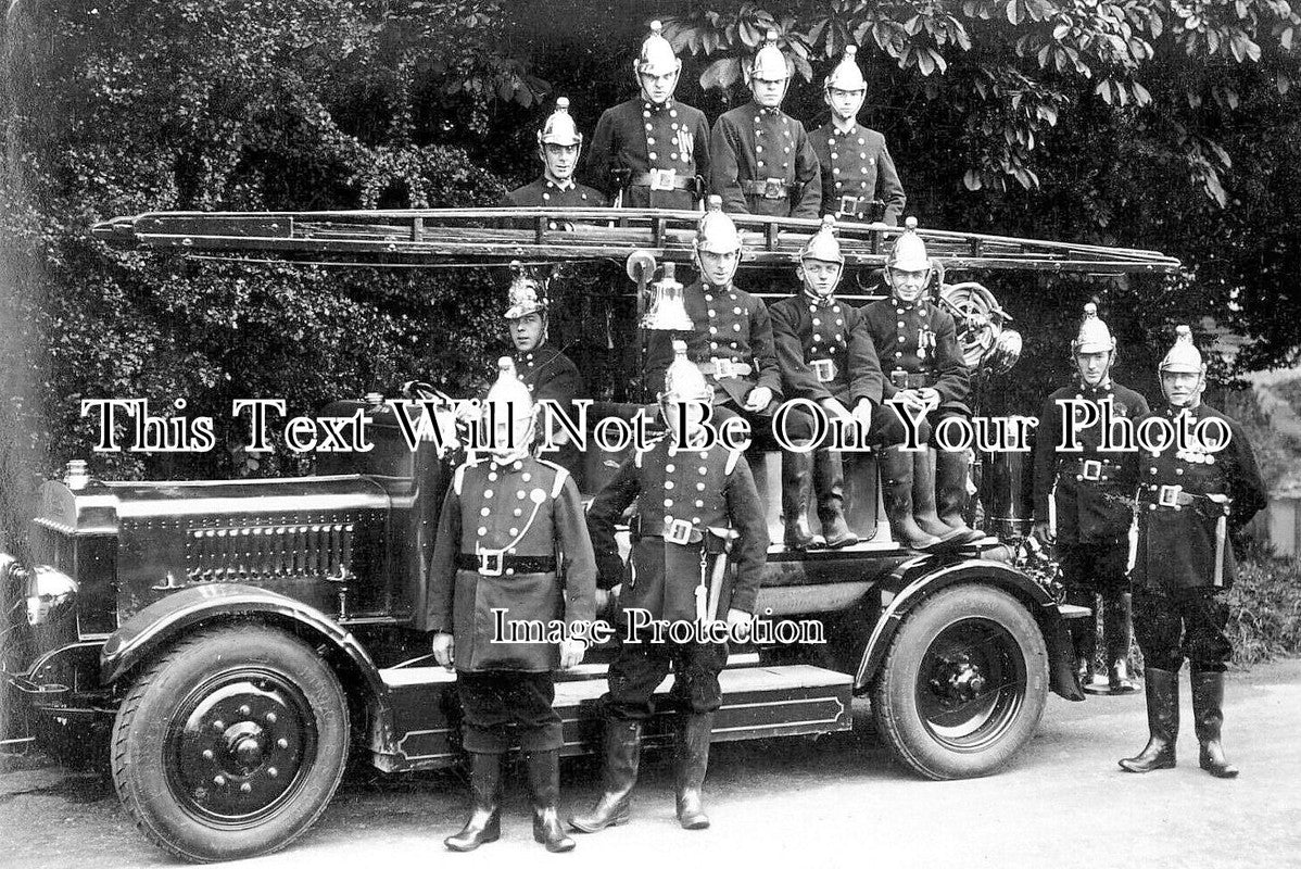 HF 1628 - Buntingford Fire Brigade Engine, Merryweather, Hertfordshire 1931