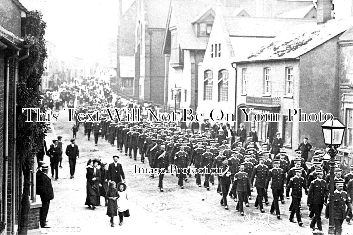 War Procession HF 1679 - Military Procession, Berkhamsted, Hertfordshire – JB Archive