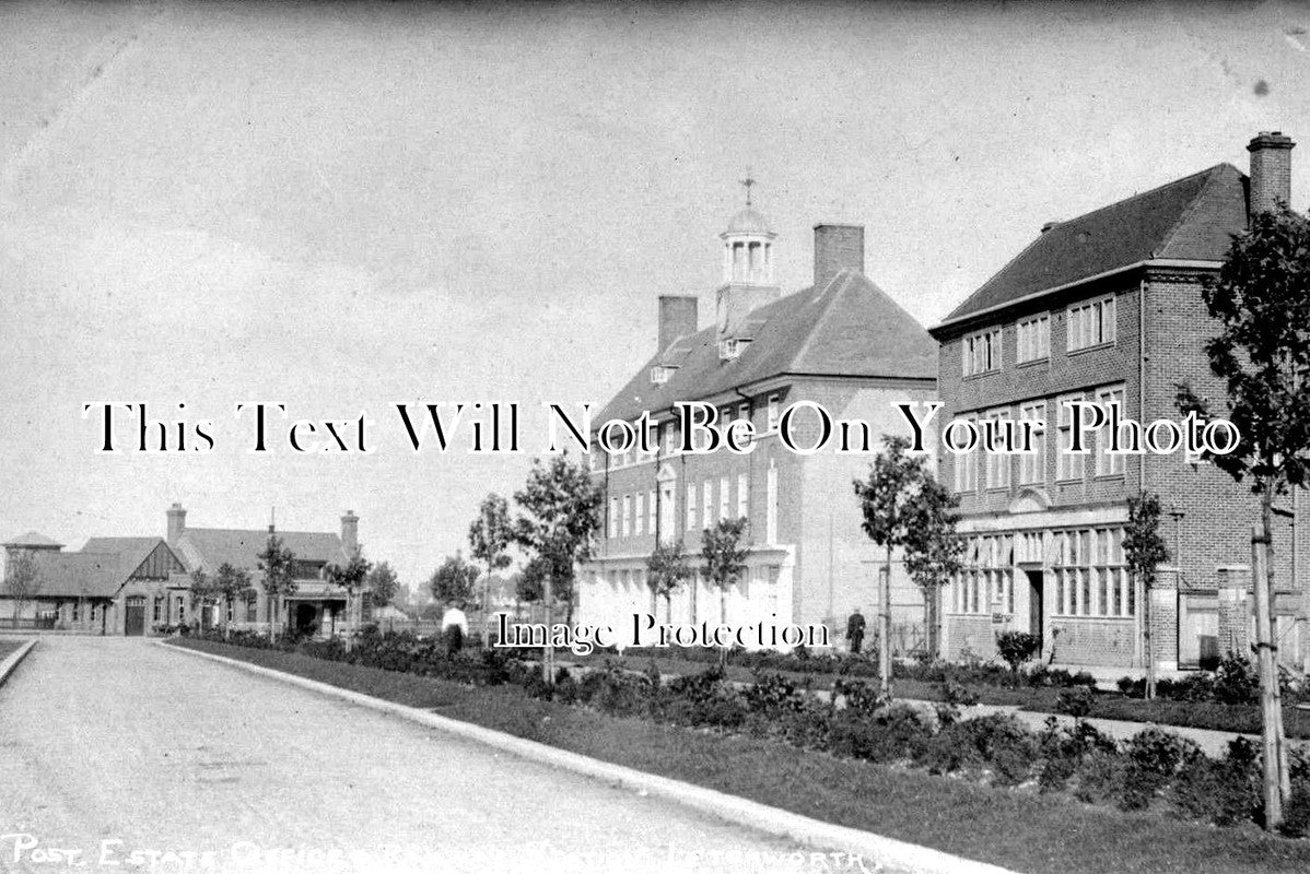 HF 170 - Post Office & Railway Station, Letchworth, Hertfordshire