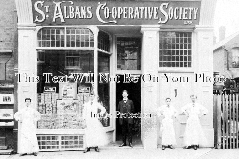 HF 1751 - St Albans Co-Operative Society Shop, Hertfordshire