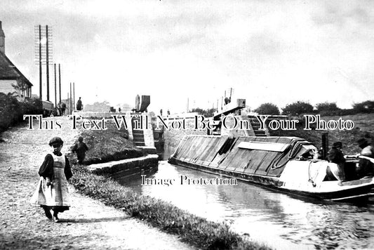 HF 1782 - Canal Lock, Berkhamsted, Hertfordshire c1916