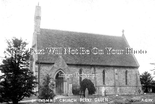 HF 1805 - St Thomas Church, Perry Green, Hertfordshire