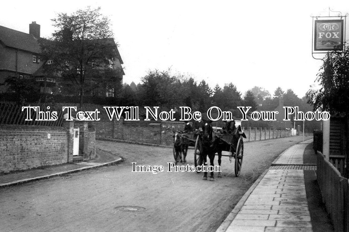 HF 1814 - The Fox Pub, Old Rye Street & Cottage Hospital, Bishops Stor