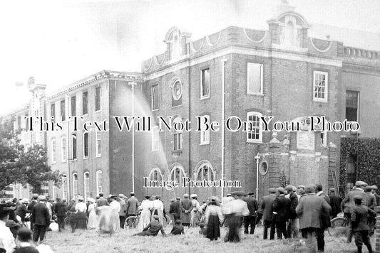 HF 1835 - Fire At St Edmunds College, Standon Ware, Hertfordshire 1907