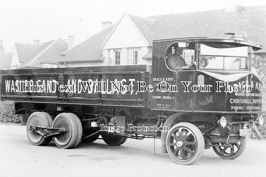 HF 1955 - Drage & Kent Steam Lorry, Chrishall, Royston, Hertfordshire