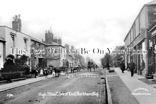 HF 1965 - High Street, Berkhamstead, Hertfordshire c1910