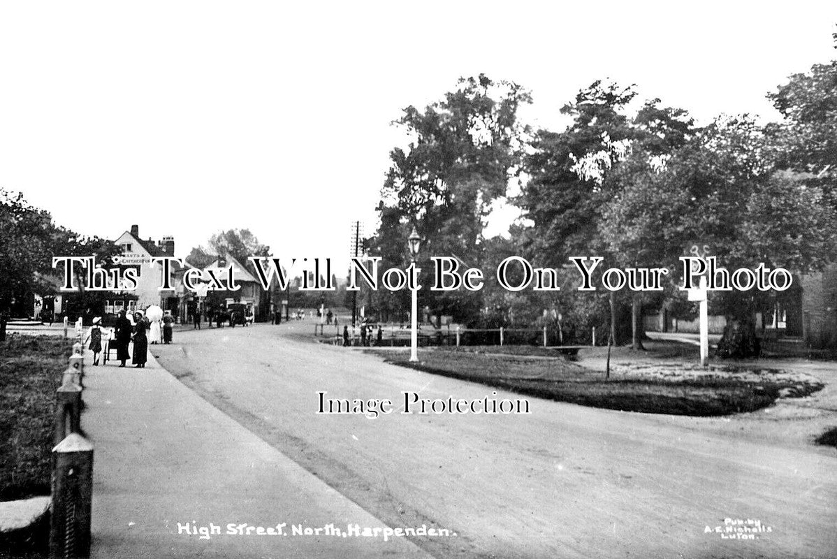 HF 2058 - High Street North, Harpenden, Hertfordshire c1910