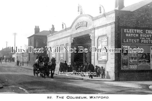 HF 2105 - The Coliseum, Watford, Hertfordshire c1917