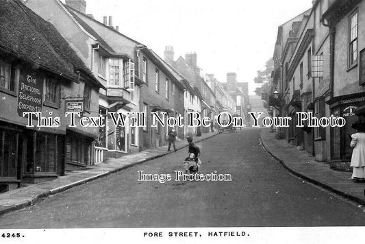 HF 2124 - Fore Street, Hatfield, Hertfordshire c1918