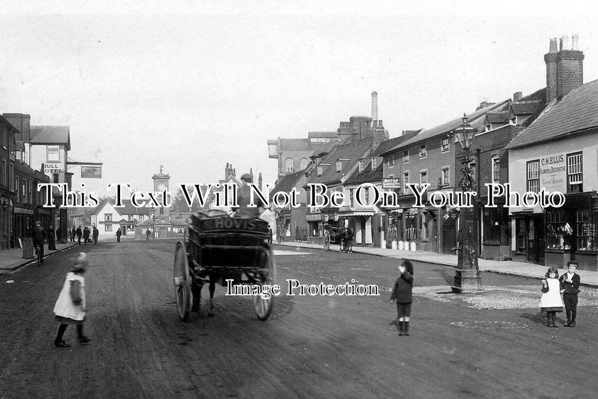 HF 213 - Market Place, Hoddesdon, Hertfordshire c1910