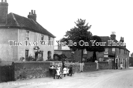 HF 2148 - High Street & Post Office, Widford, Hertfordshire c1928