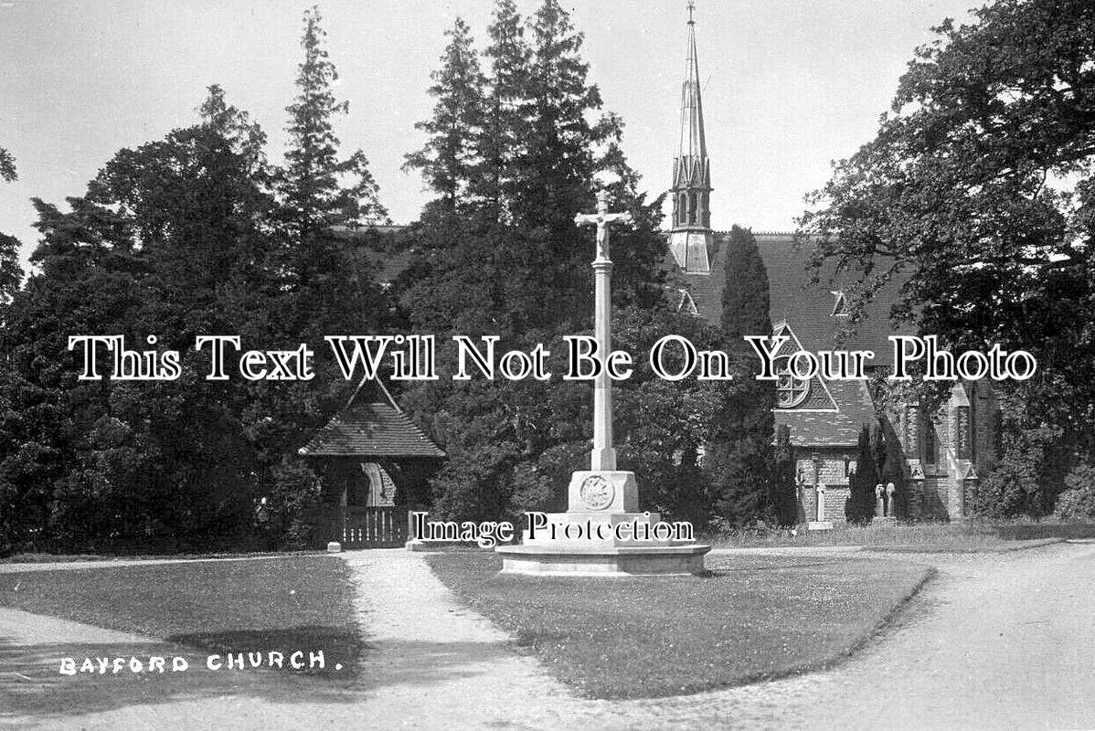 HF 2157 - Bayford Church, Hertfordshire c1924