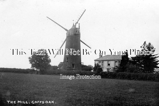 HF 216 - Goffs Oak Windmill & House, Hertfordshire c1913