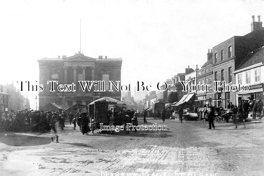 HF 2218 - St Albans Market Place, Hertfordshire c1907