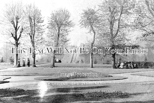 HF 2220 - Castle Gardens, Bishops Stortford, Hertfordshire c1910