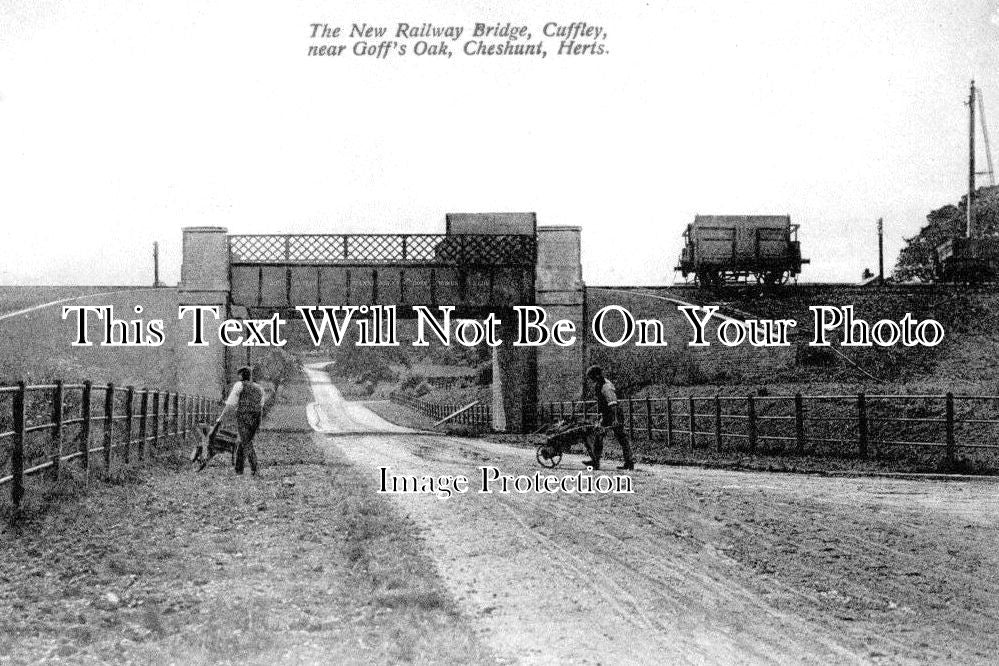 HF 2239 - The New Railway Bridge, Cuffley, Cheshunt, Hertfordshire