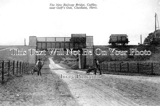 HF 2239 - The New Railway Bridge, Cuffley, Cheshunt, Hertfordshire