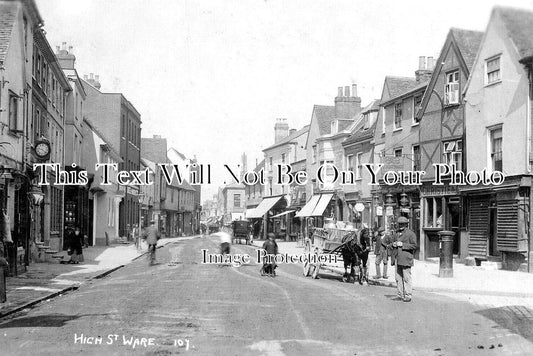 HF 2305 - High Street, Ware, Hertfordshire c1920