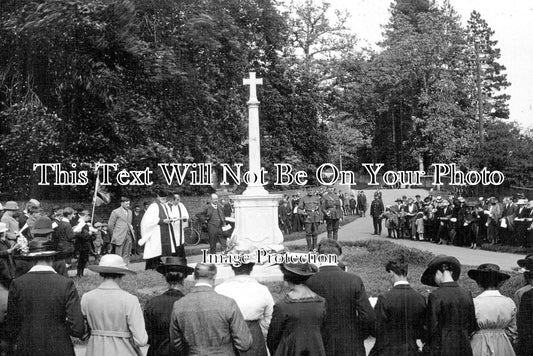 HF 2308 - Walton War Memorial Unveiling, Hertfordshire