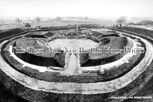 HF 2313 - The Roman Theatre, Verulamium, Hertfordshire