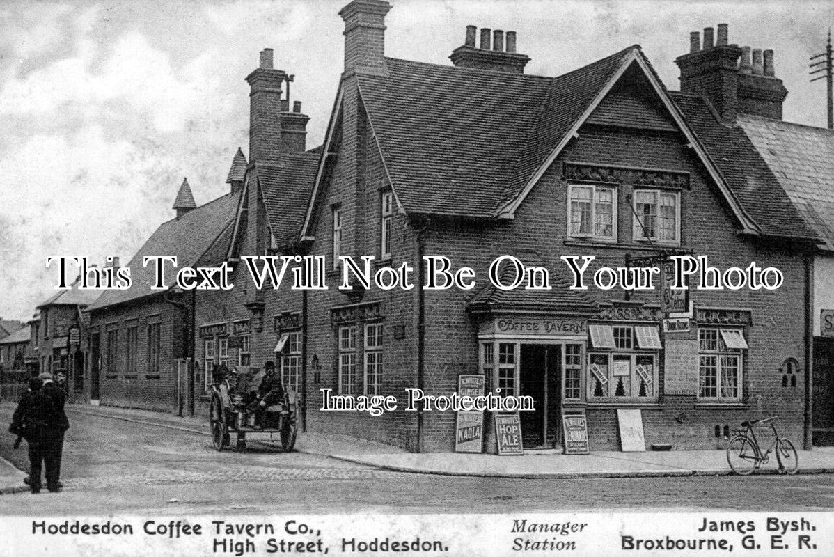 HF 2331 - Hoddesdon Coffee Tavern, High Street, Hertfordshire