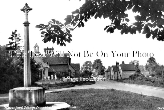 HF 2332 - Waterford Village From The War Memorial, Hertfordshire