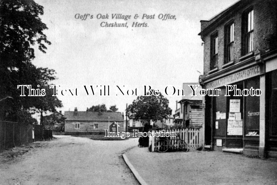 HF 236 - Post Office, Goffs Oak Village, Hertfordshire c1908