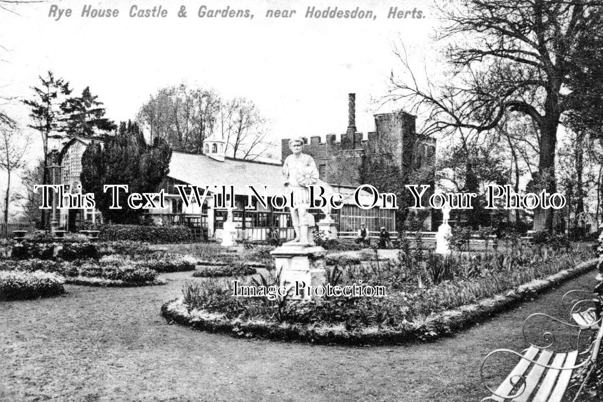 HF 2380 - Rye House Castle & Gardens Near Hoddesdon, Hertfordshire