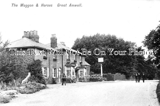 HF 2387 - The Waggon & Horses Pub, Great Amwell, Hertfordshire