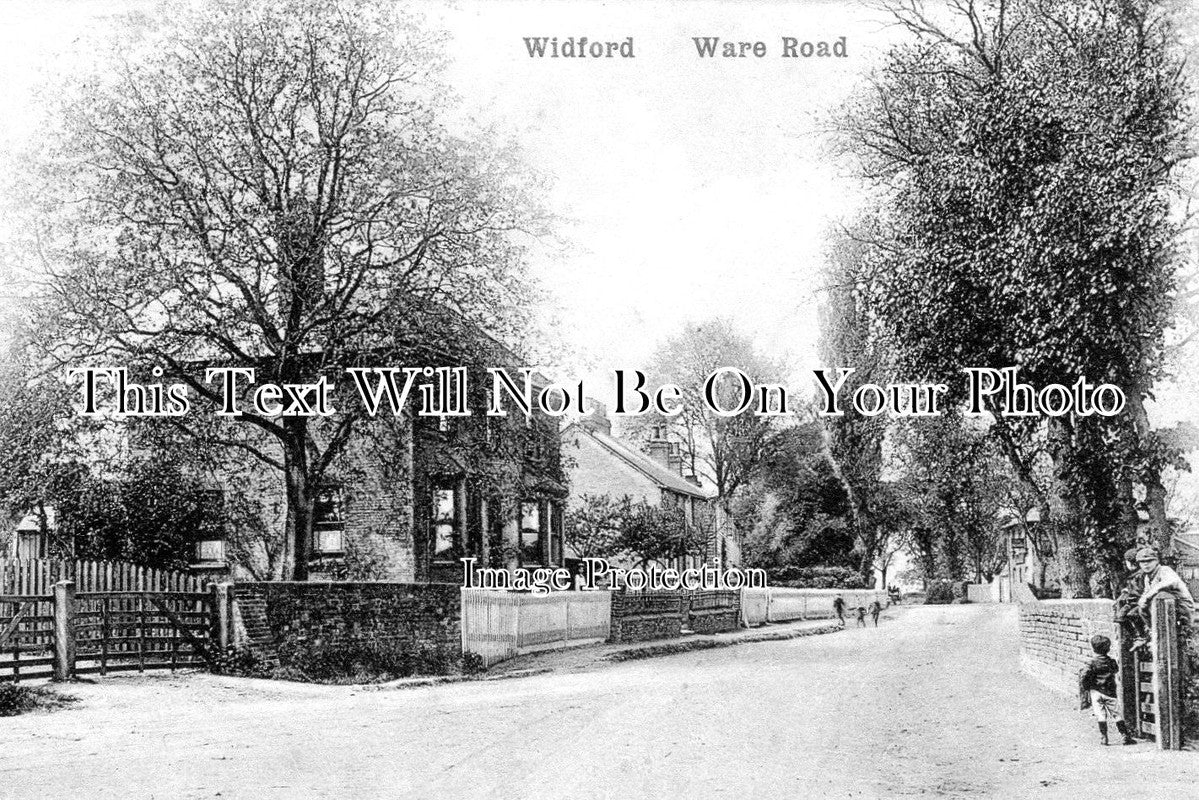 HF 2421 - Ware Road, Widford, Hertfordshire c1908