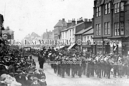 HF 243 - Berkhamsted High Street Funeral, Hertfordshire 1912