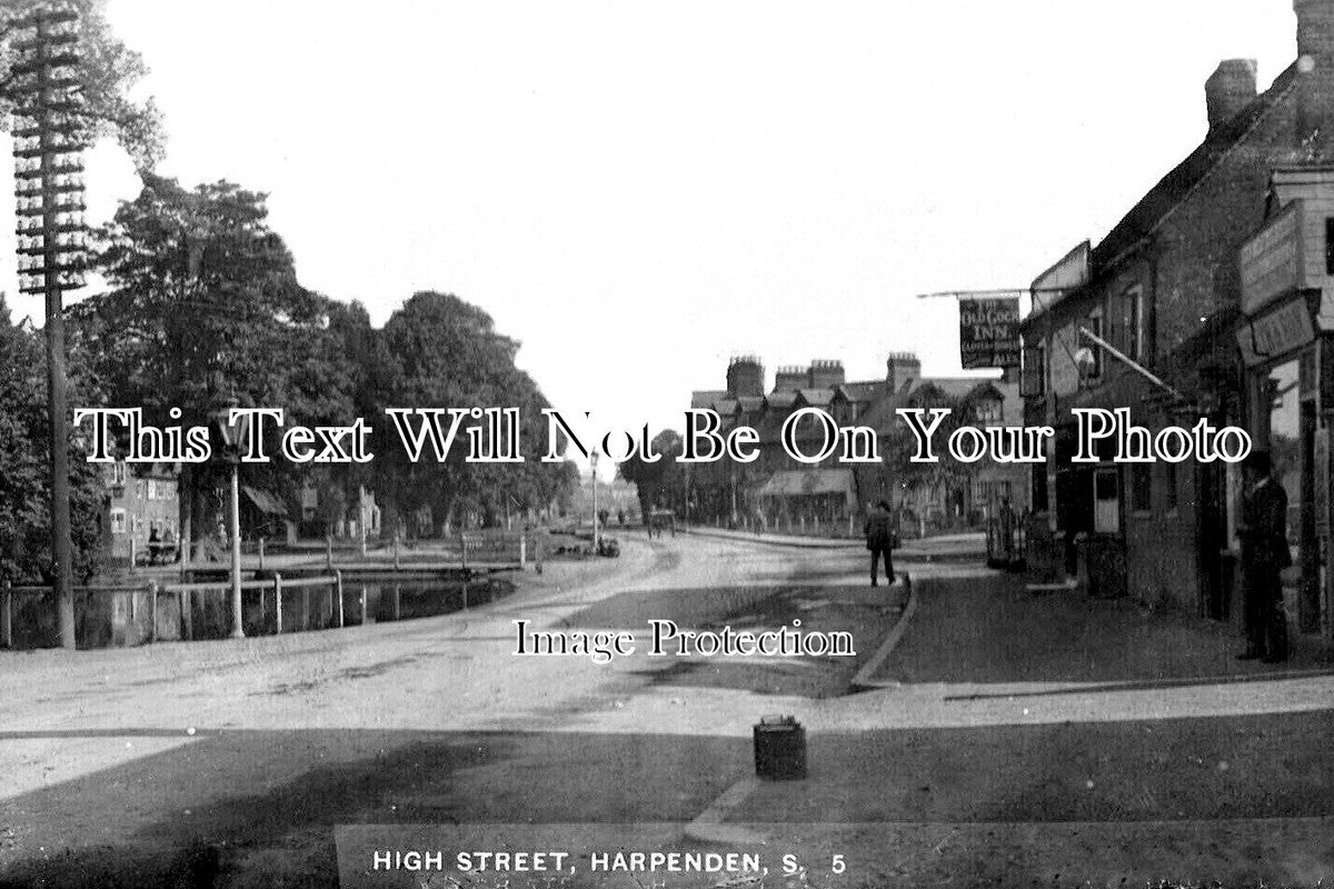 HF 2439 - High Street, Harpenden, Hertfordshire c1908