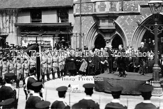 HF 244 - George V Proclamation, Berkhamsted, Hertfordshire