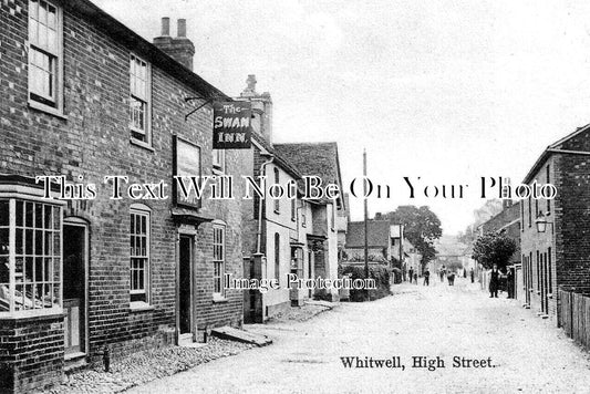 HF 2523 - The Swan Inn Pub, High Street, Whitwell, Hertfordshire