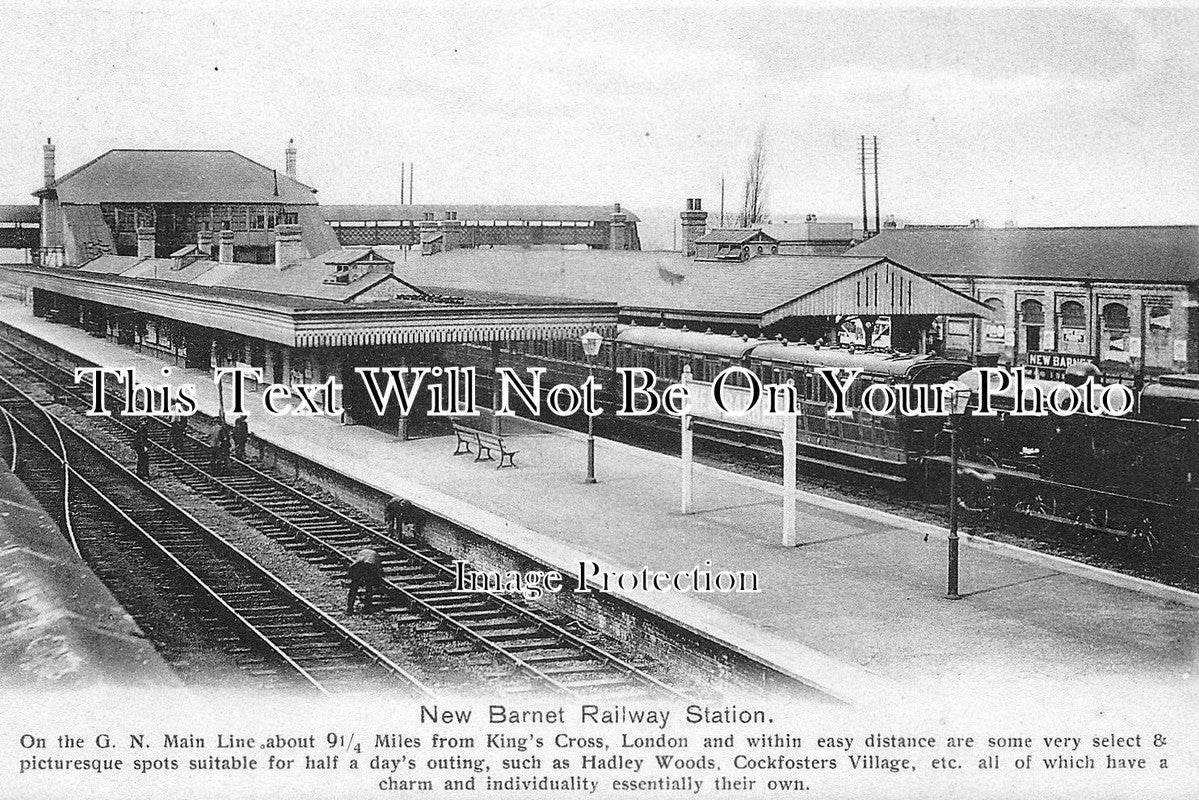 HF 328 - New Barnet Railway Station, Hertfordshire