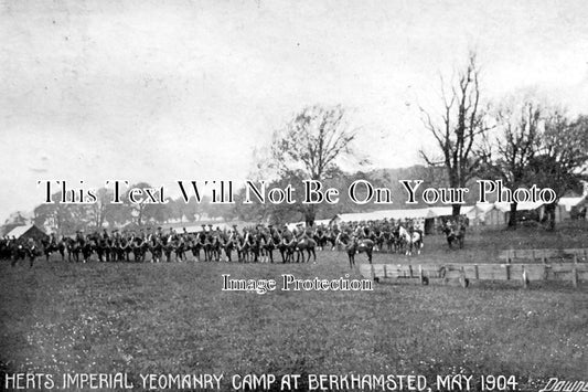 HF 356 - Imperial Yeomanry Camp, Berkhamsted, Hertfordshire c1904