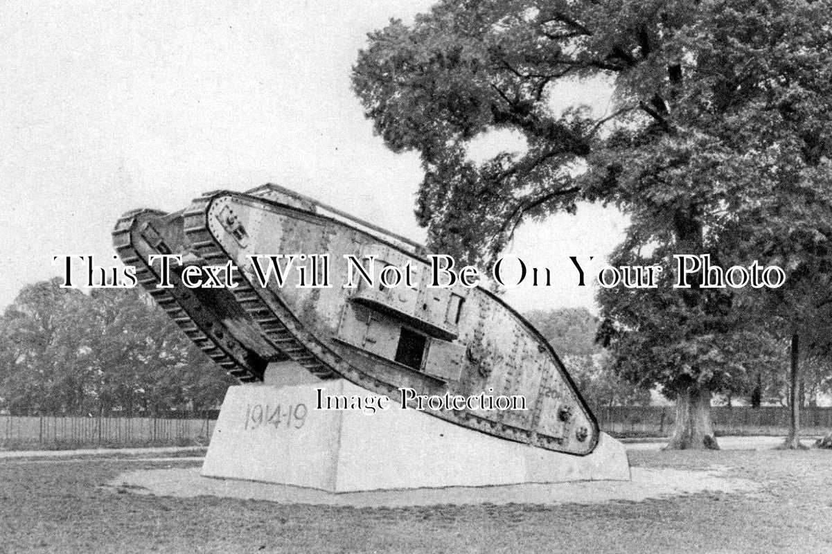 HF 395 - The Fearless, WW1 Tank, Hitchin, Hertfordshire