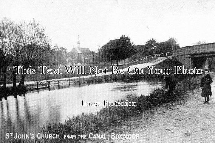 HF 401 - St John`s Church From The Canal, Hertfordshire